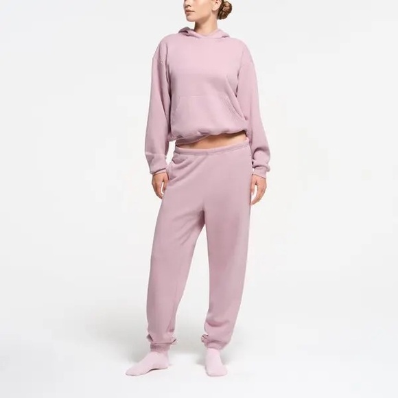 Skims Dusk Cotton Fleece Hoodie - Picture 2 of 2